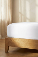 Pamuklu Lastikli Çarşaf Beyaz