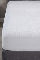 %100 Pamuk Fitted Sıvı Geçirmez Yatak Alezi Beyaz