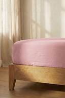 Pamuklu Lastikli Çarşaf Pembe