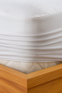 Mikro Sıvı Geçirmez Fitted Alez Beyaz